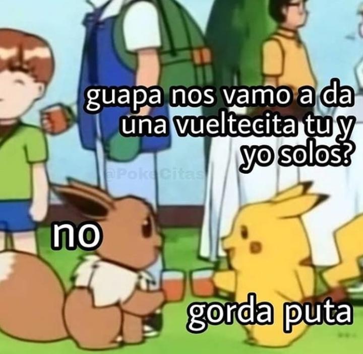 Gorda puta - meme