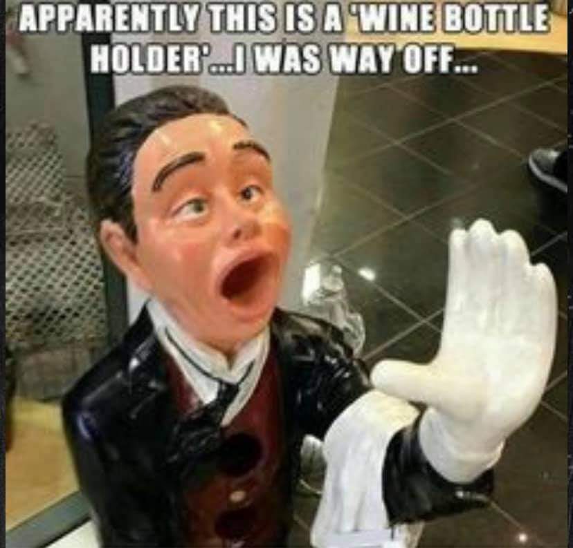 Yes 'wine' - meme
