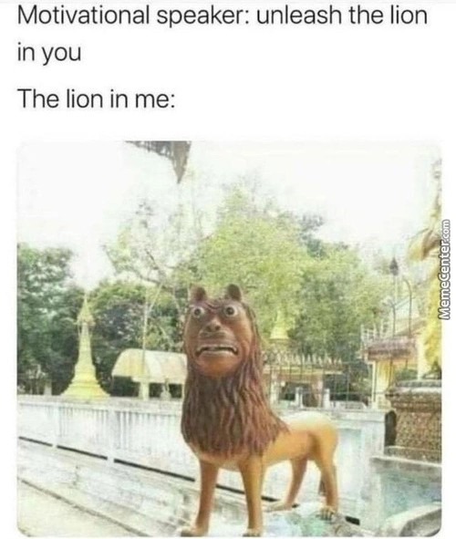 the lion in you - meme