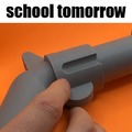Don't come to school tomorrow