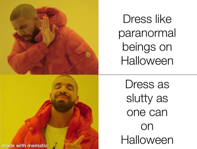 Halloween dressing - meme