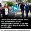 Caitlyn Jenner Confronts Pro-Palestinian Protesters