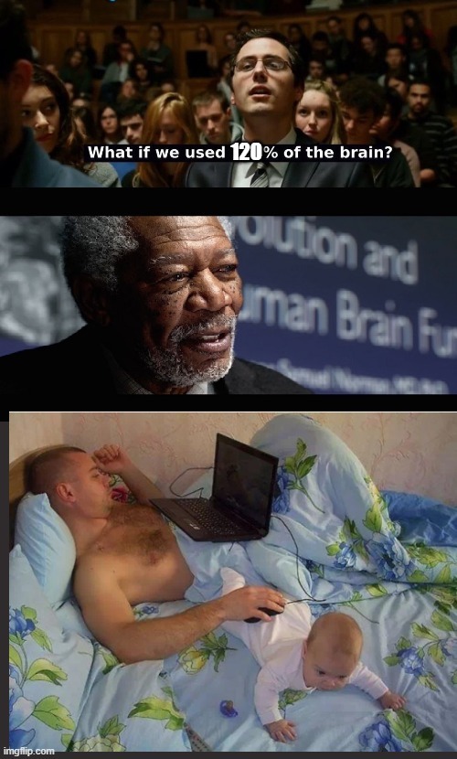 let's exaggerate to 120% - meme