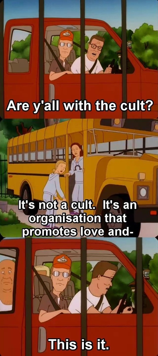 Propane cult - meme