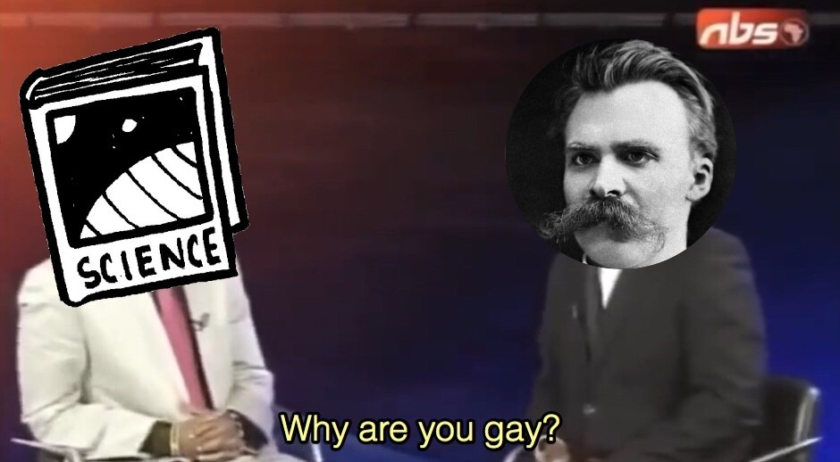 What most people think when they hear about Nitchez's book "The Gay Science" - meme