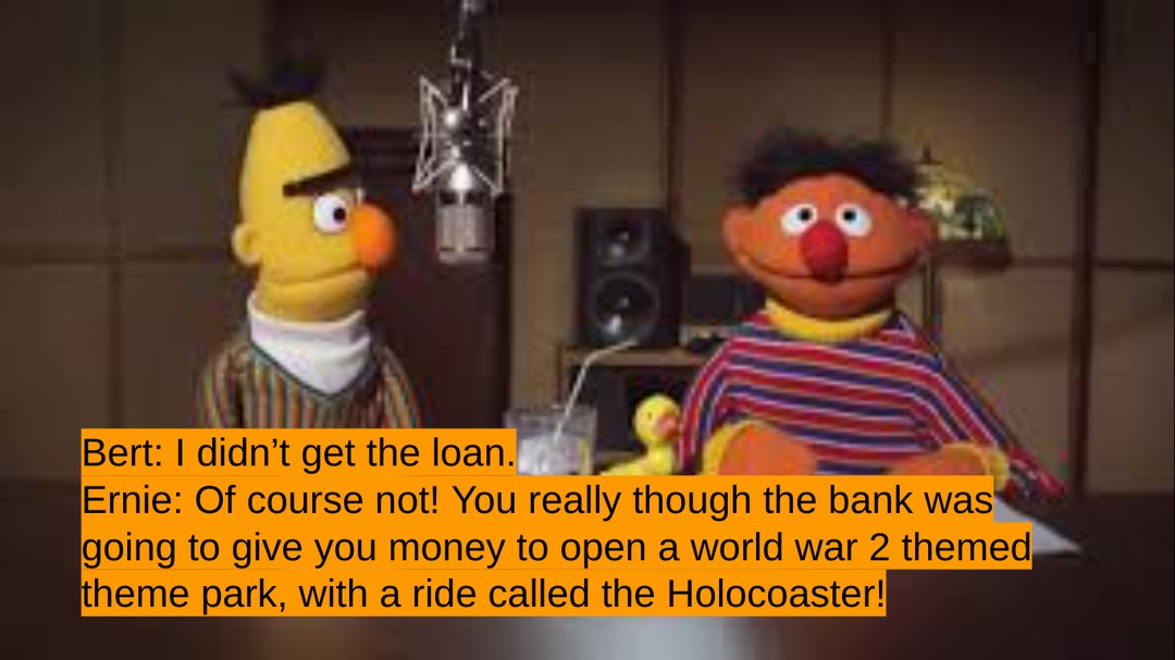 silly Bert - meme