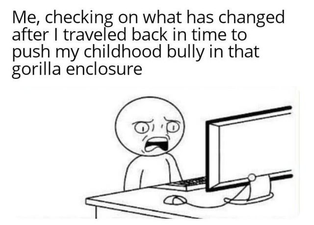 Childhood bully meme