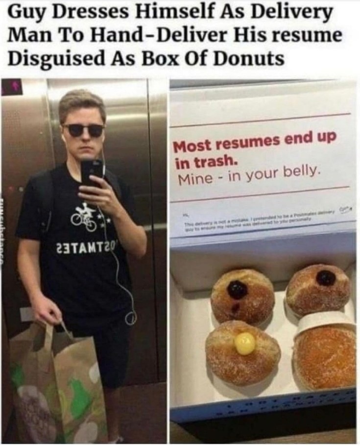 Resume - meme