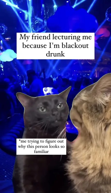 Drunk experience - meme