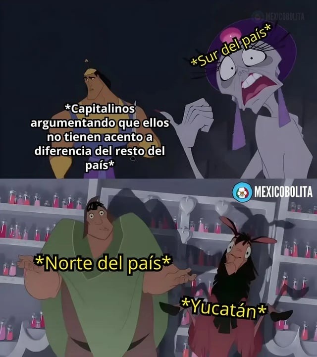 capitalinos diciendo que no tienen acento mientras suenan a telenovela - meme
