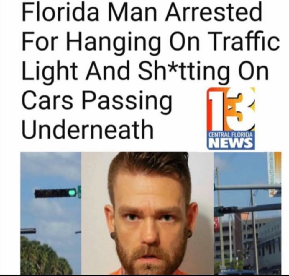 Why can't Florida just be normal - meme
