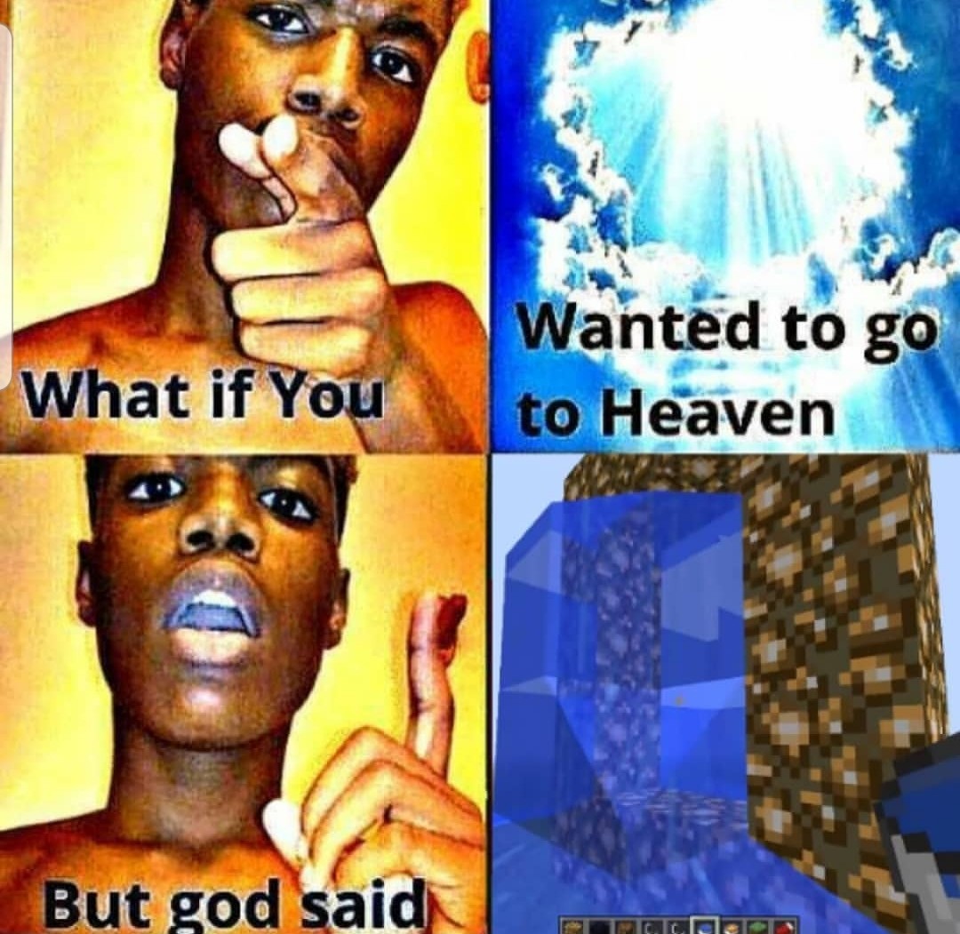 but god said - meme