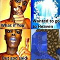 but god said