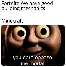 Minecraft is god - meme