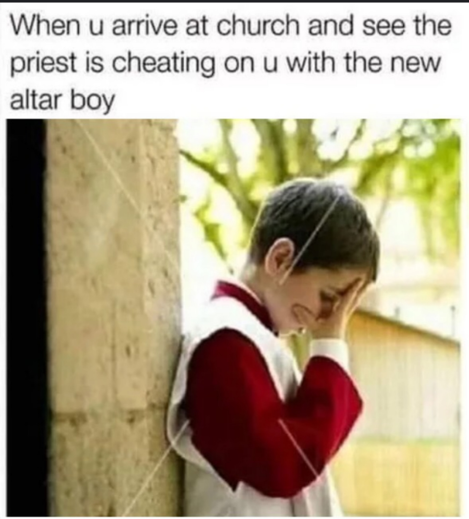 Dirty priest - meme