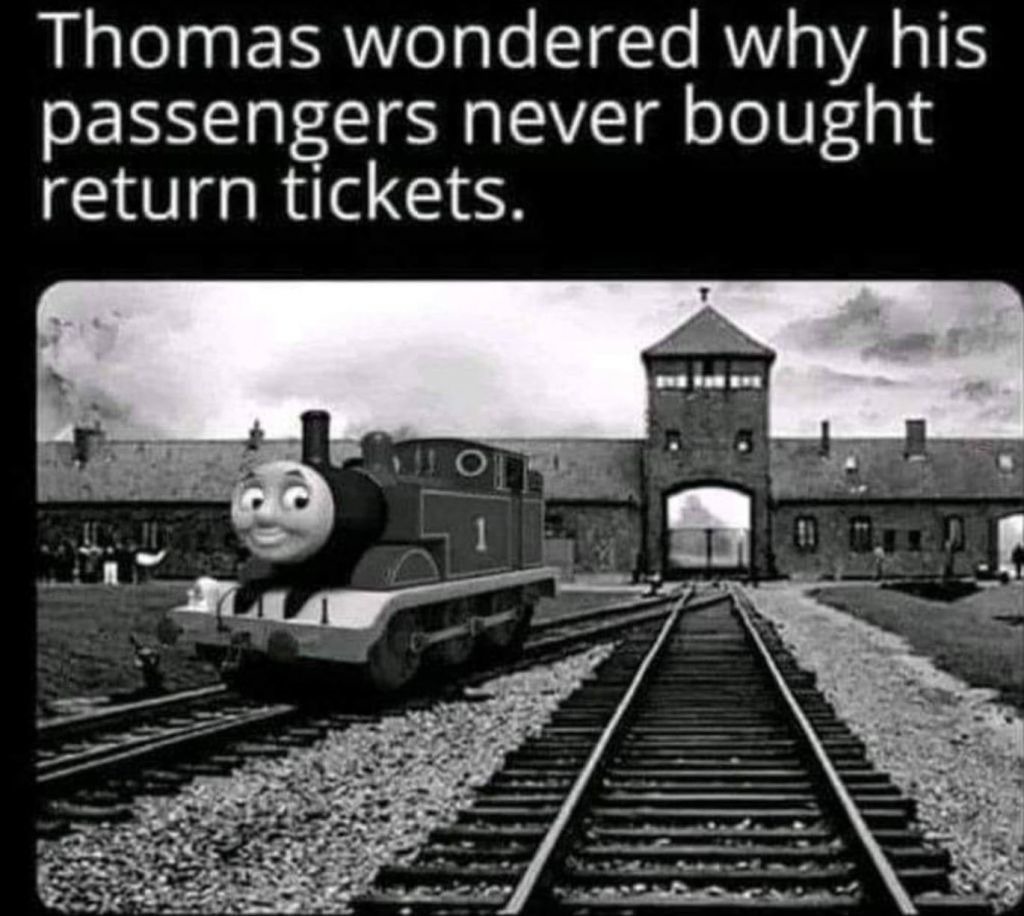 Thomas The Horrified Engine - meme