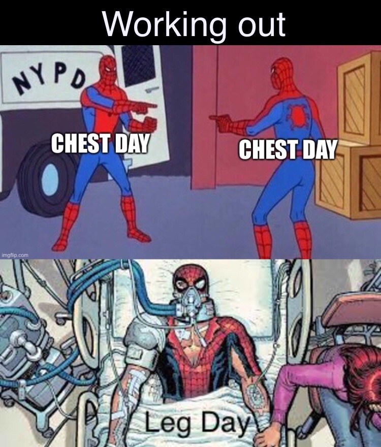 chest day again! yes!! - meme