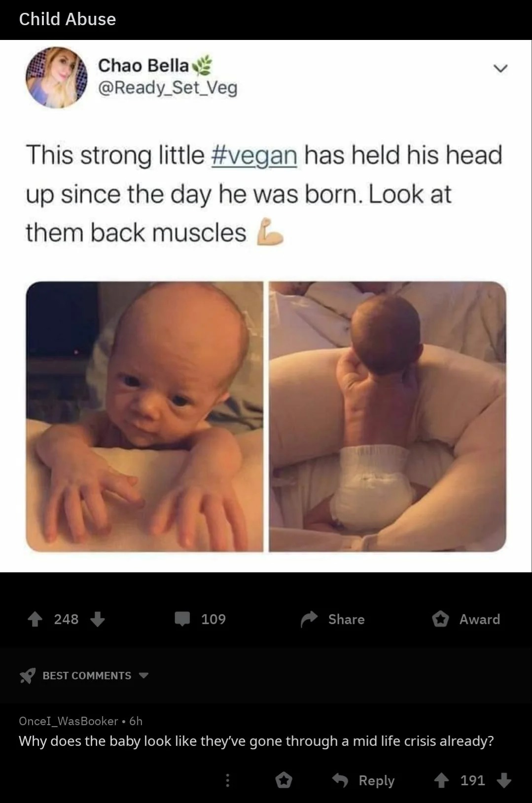 This is child abuse. - meme