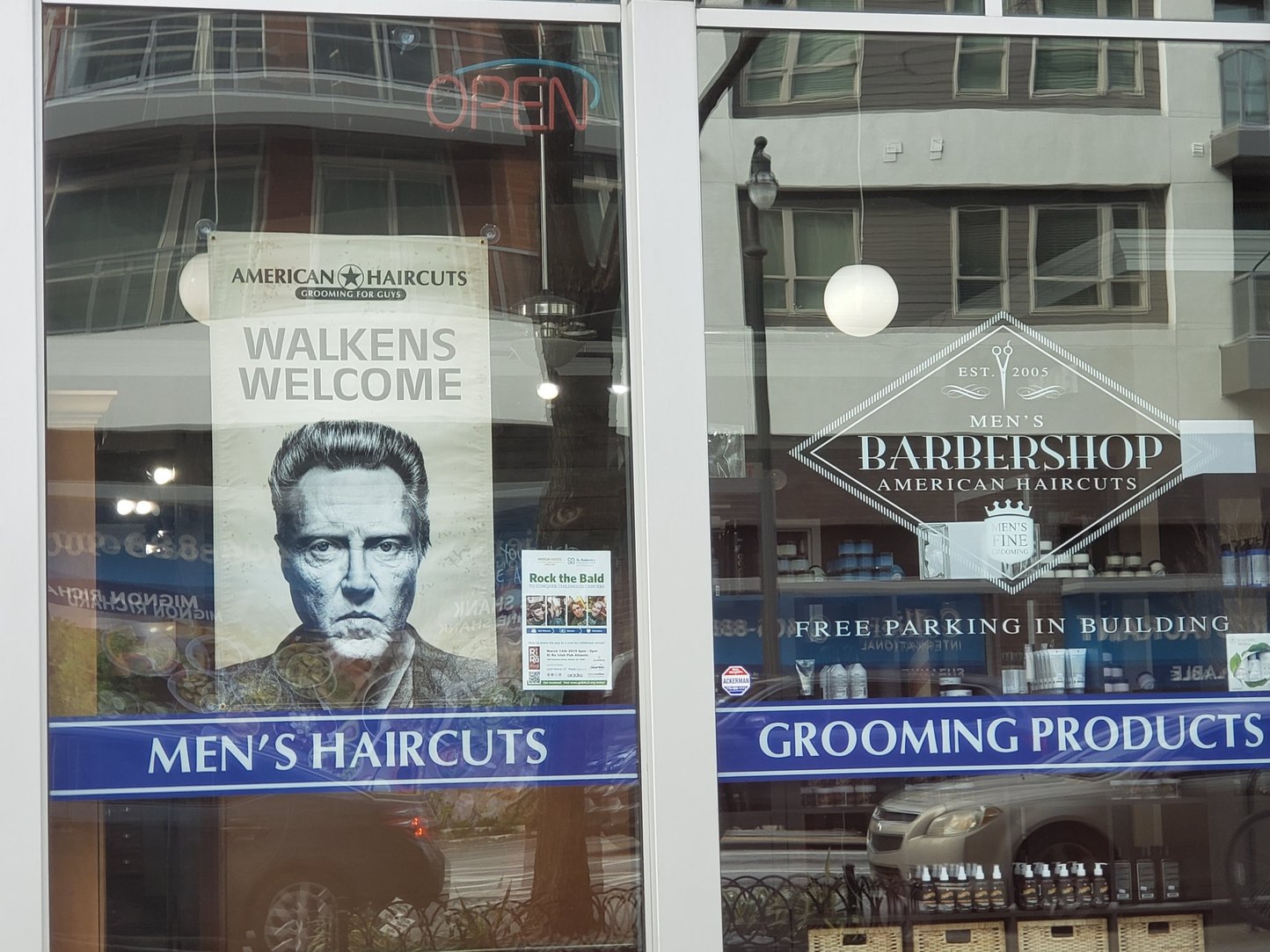 Barbershop in Midtown Atlanta - meme
