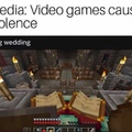 So yep, humanity is this stupid not to make a dog wedding, because saying the video games cause violence, and some video games are base from real violence like COD WWII