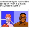 Paul vs Tyson meme