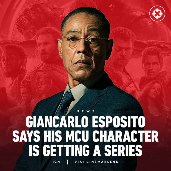 Giancarlo Esposito is getting a marvel series - meme
