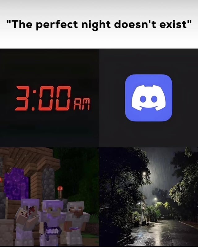 Perfect night 5 years ago - meme