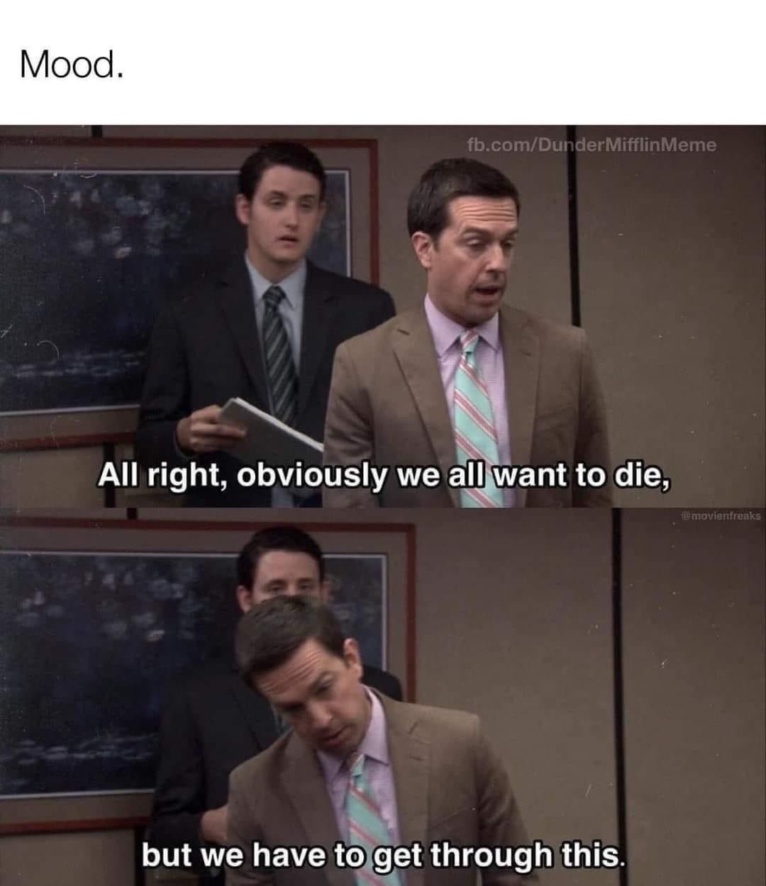 Mood: want to vibe with Kawoviantrodks but gotta survive this shift first - meme