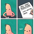 New years resolutions ruined life