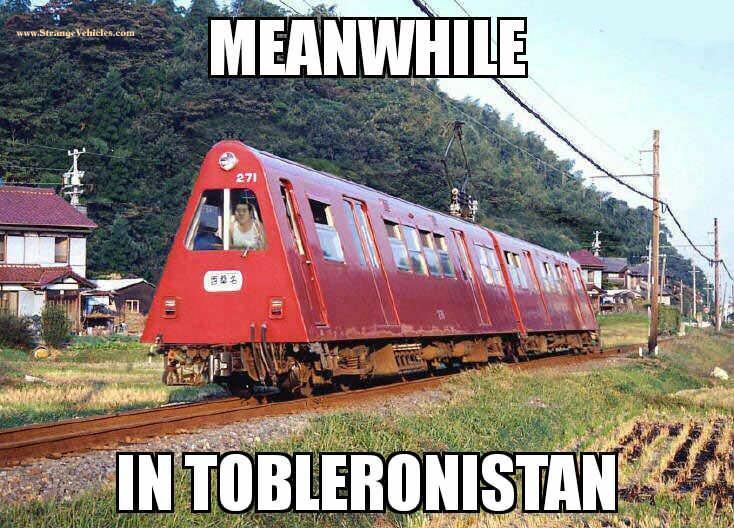 I love Toblerone - meme