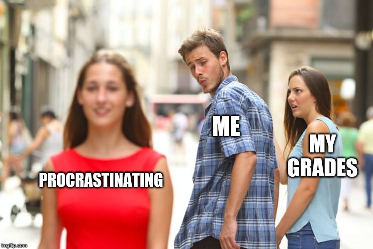 me and my grades - meme