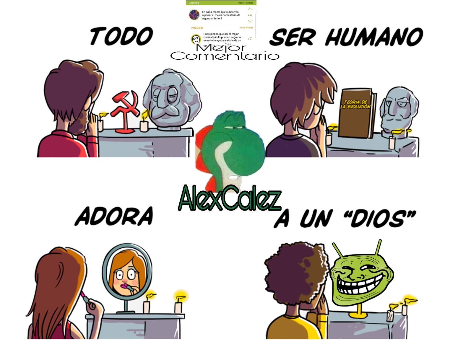 No se si sea idea usada si lo es no acepten #Por un memedroid mejor