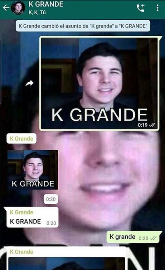 K GRANDE - meme