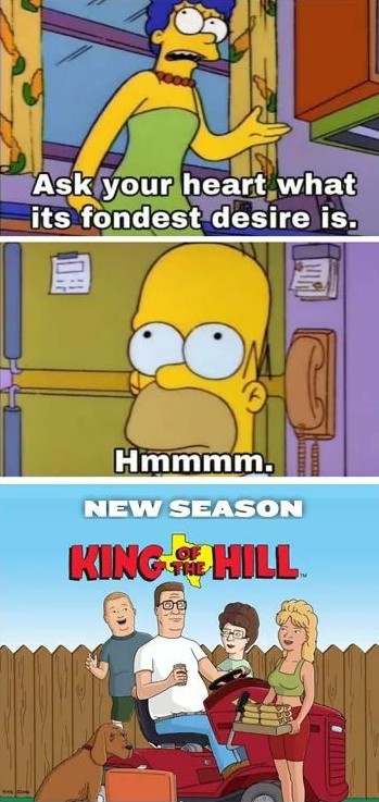 King of the hill needs to come back - meme