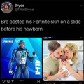 fortnite skin > literal newborns