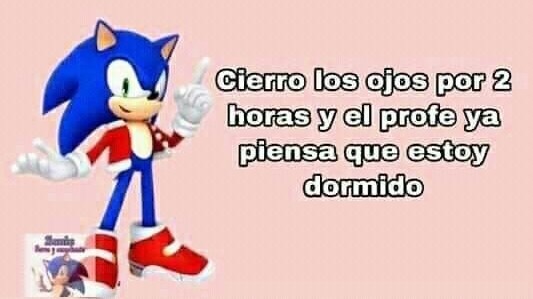 Sonic - Meme subido por Hache666 :) Memedroid