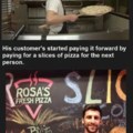 Great guy, left Wall Street job to start up his pizza business