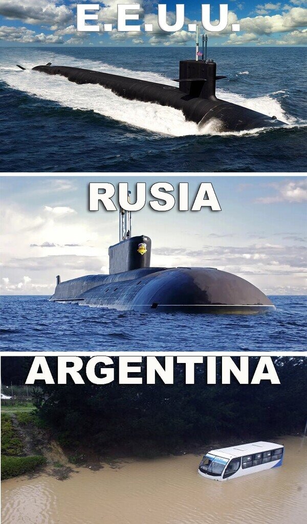 WTF submarino argentino - meme