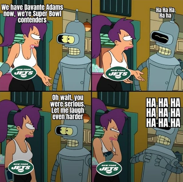 Davante Adams Jets meme