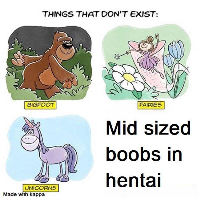 the medium tiddy is a rare sight indeed - meme