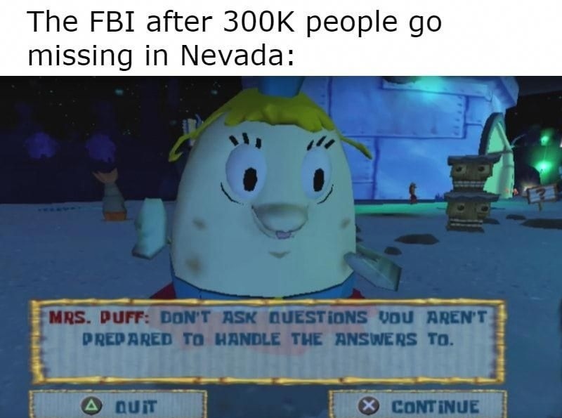 Le FBI moment - meme