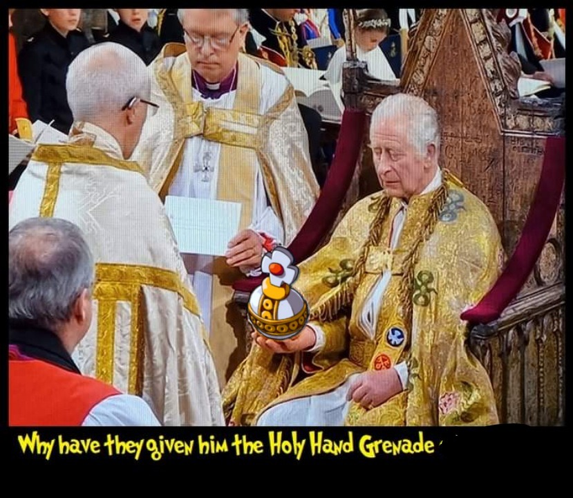 The holy hand grenade - meme