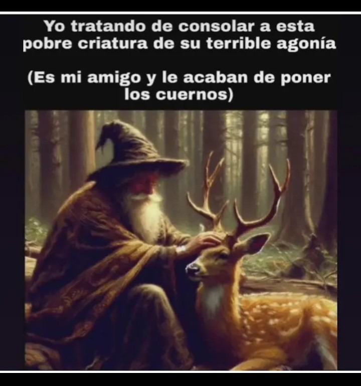 El cuernos - meme