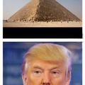 No Trump. You can't have the pyramid stones