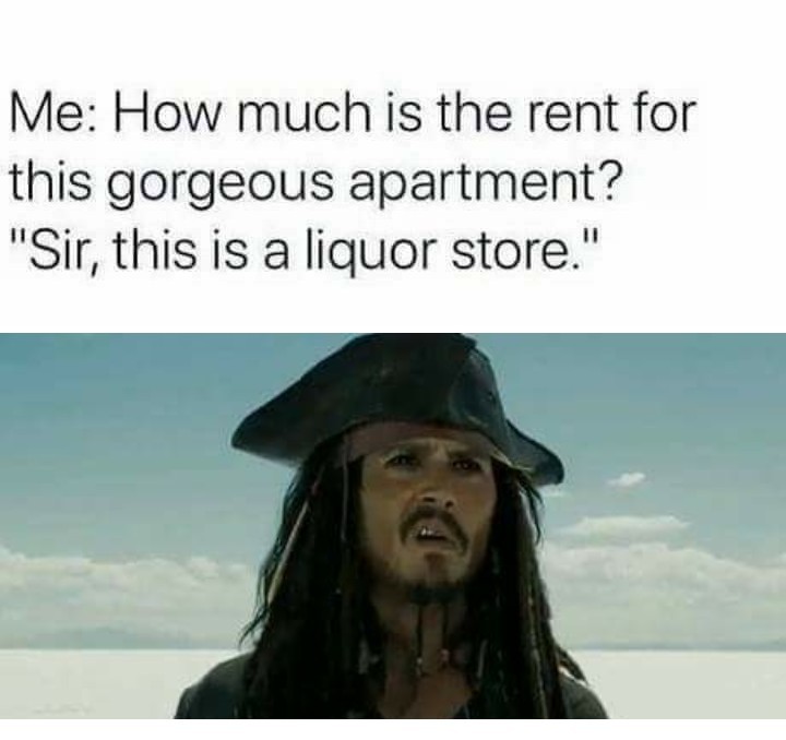 Why's the rum gone - meme