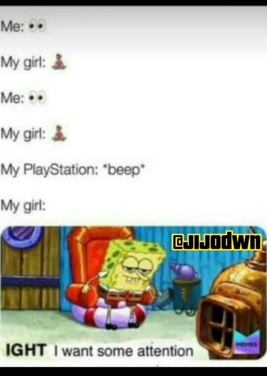 PlayStation spongebob - meme