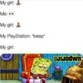 PlayStation spongebob