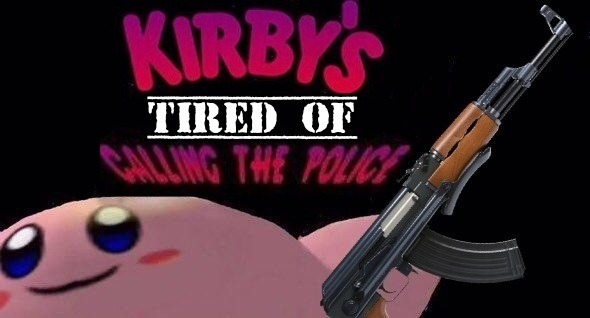 Kirby's had enough - meme