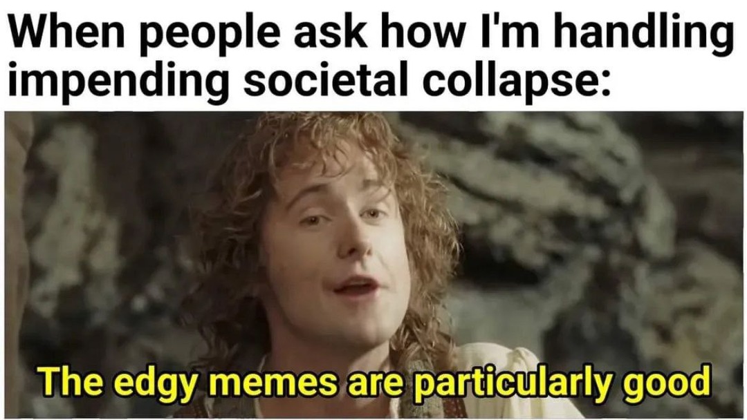 The world’s ending but at least the memes slap
