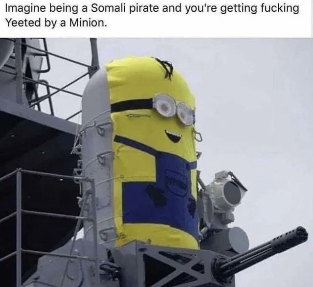 Modern piracy meets corporate chaos - meme